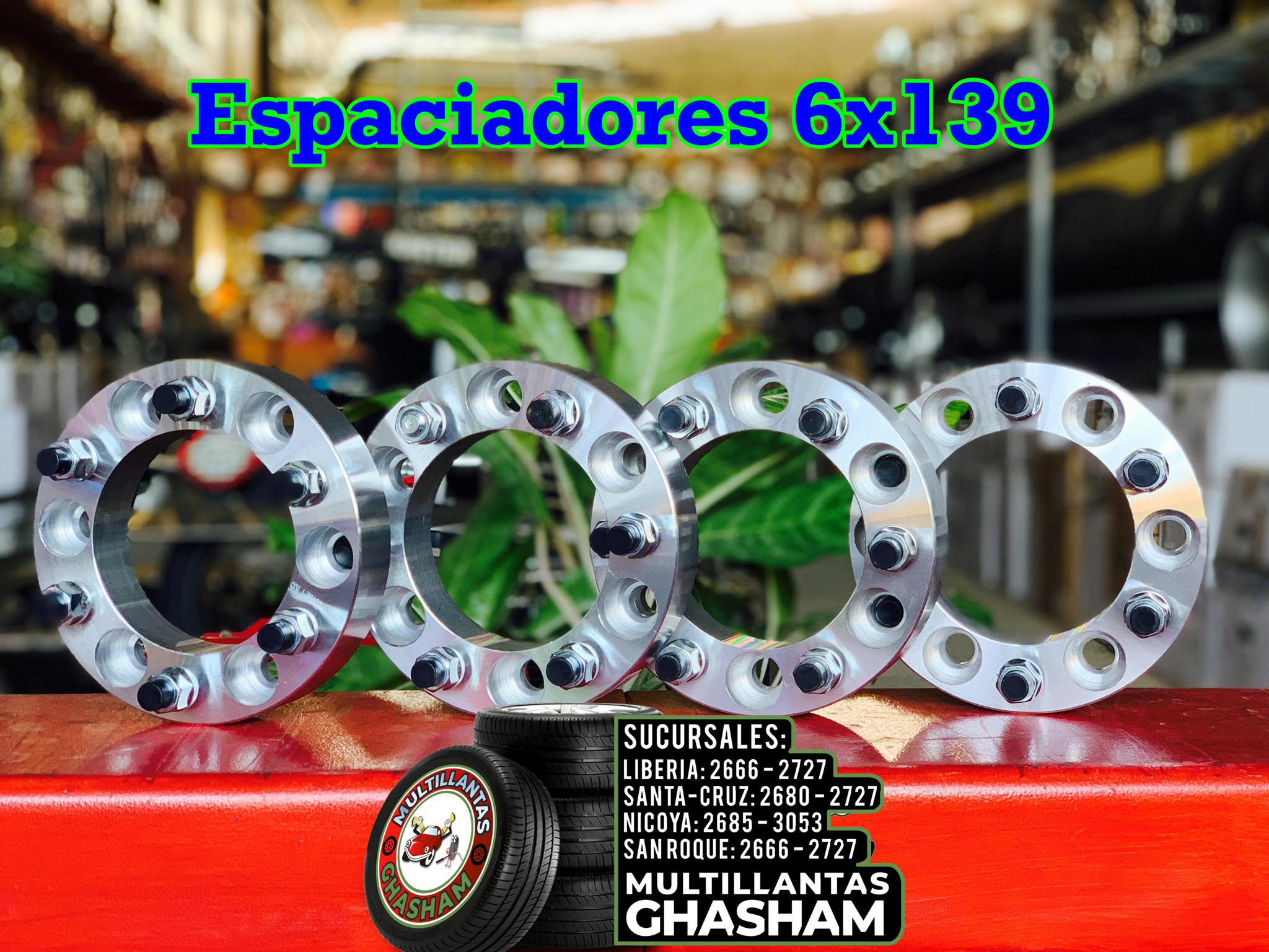 ADAPTADOR DE BOCINA (6X139) GJ072